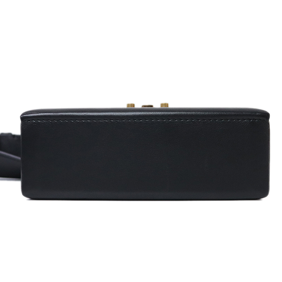 Christian Dior Addict Small Box Shoulder Bag Calfskin Black - Picture 7 of 14